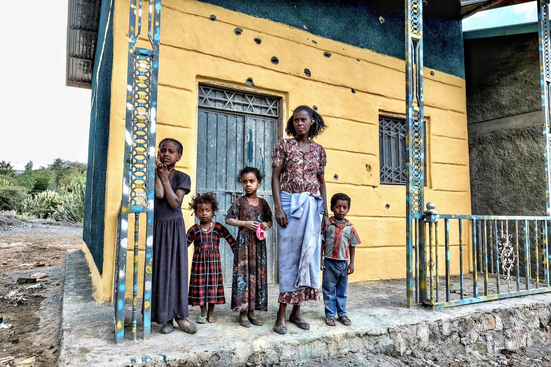 ethiopia tigray war ceasefire destruction family children house