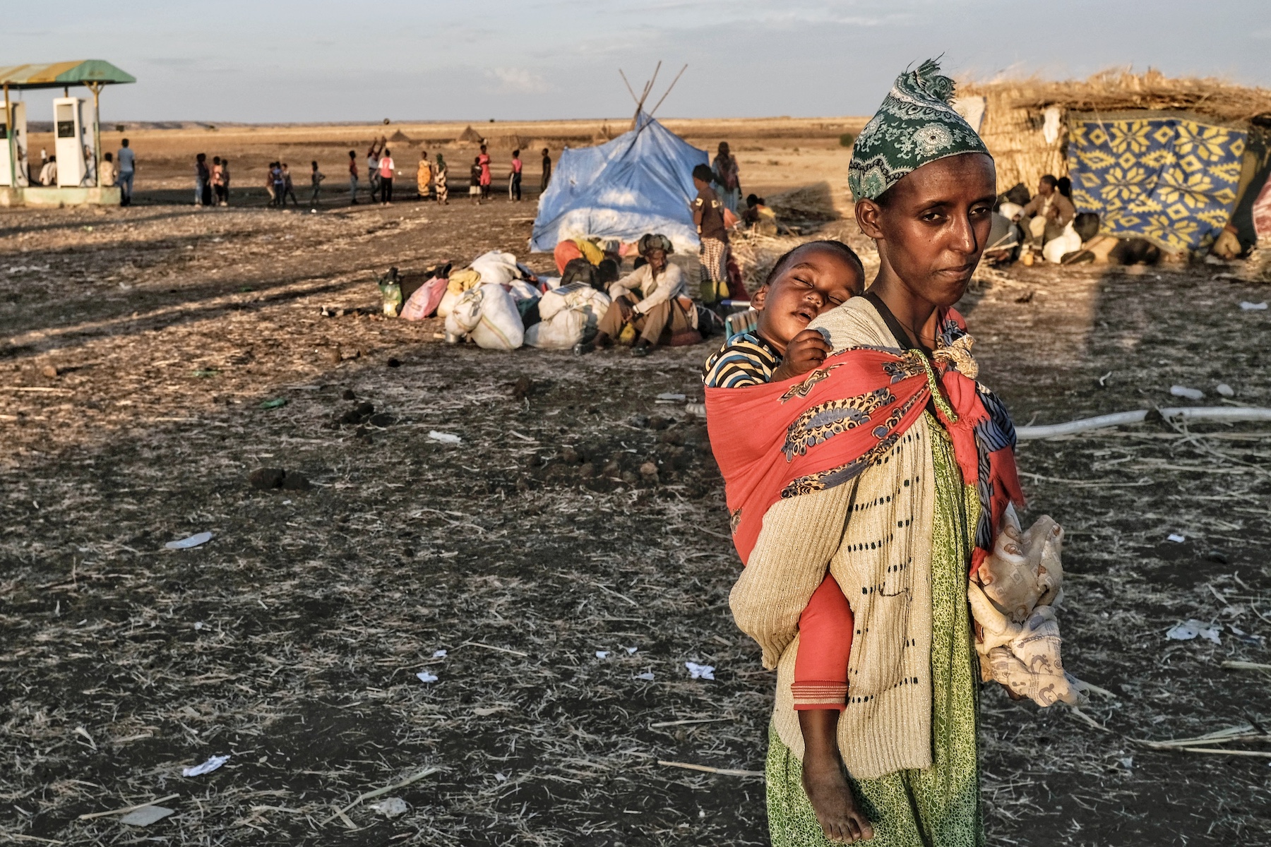 ethiopia tigray war ceasefire woman child refugee