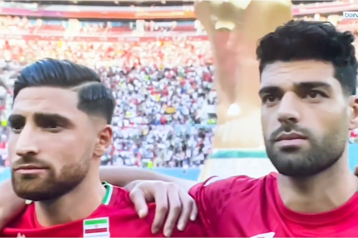 Iran’s Soccer Team Refused To Sing Its Anthem At The World Cup To Stand With The Women Protests