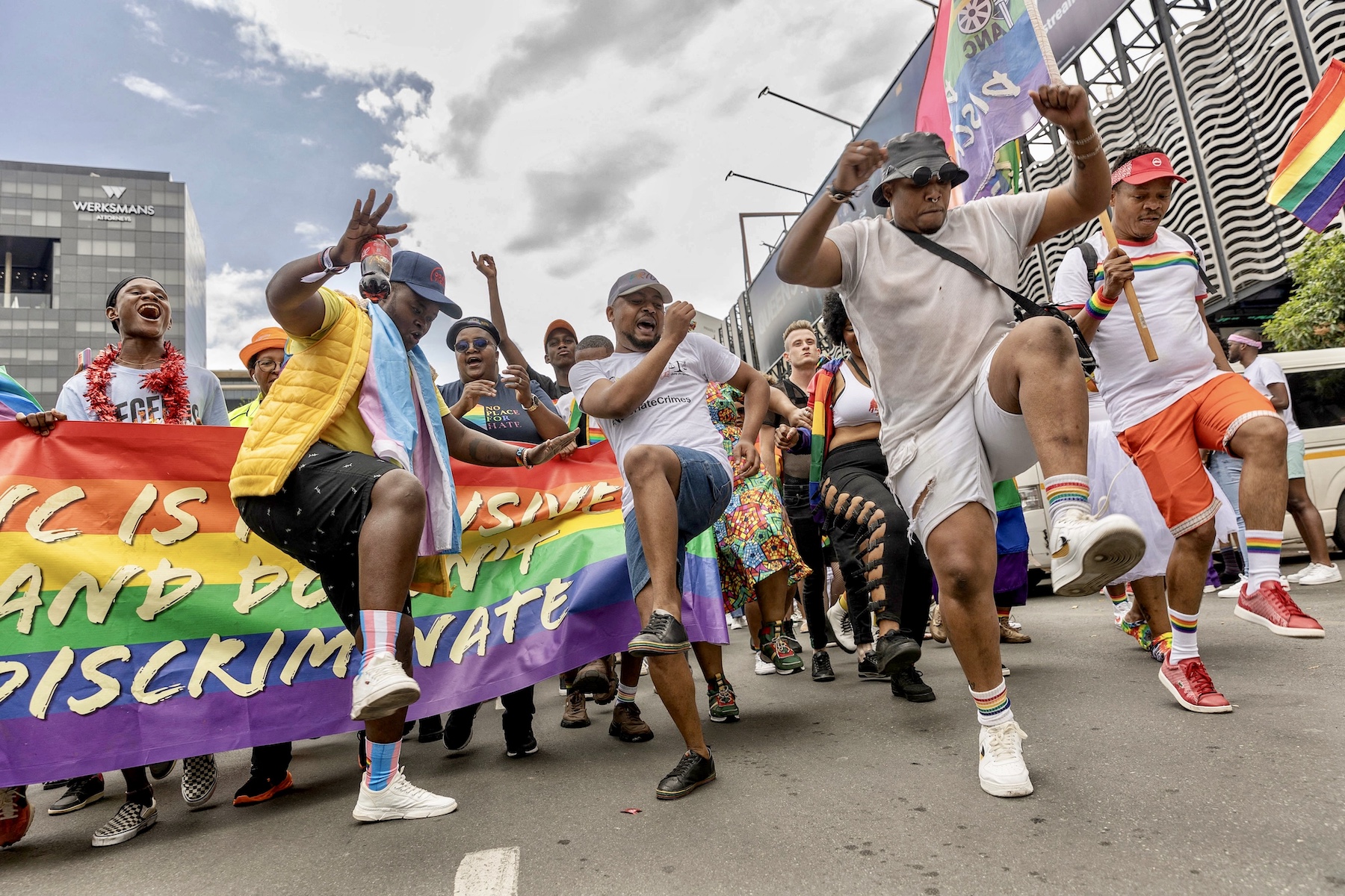 south africa johannesburg pride 2022 dancing