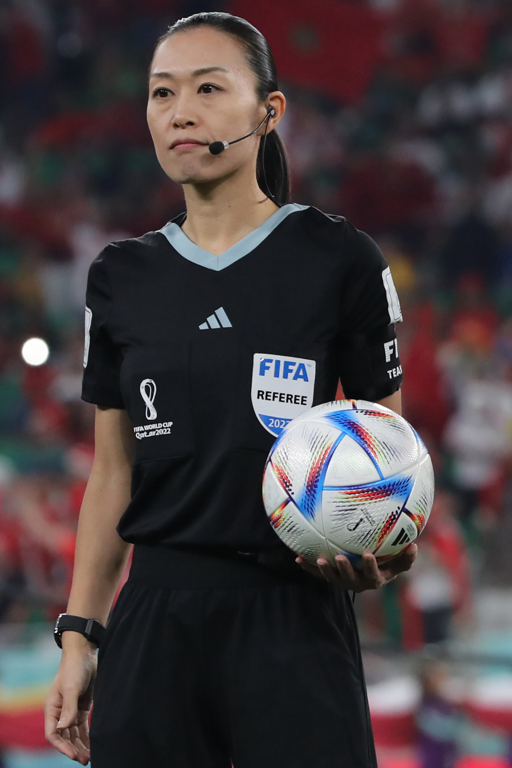 This Japanese Woman Referee Has Become One Of The First Women To Officiate Matches At The World Cup