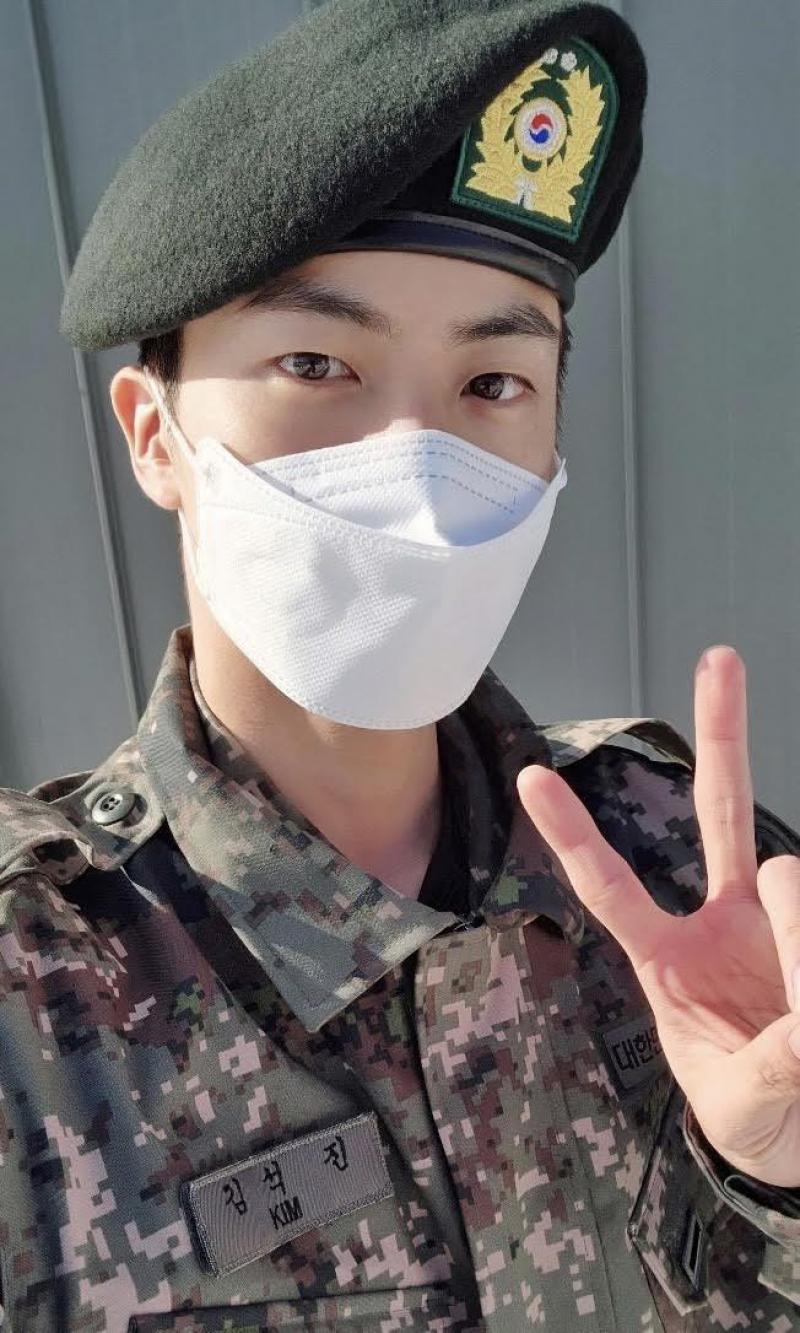 BTS’ Jin Has Completed His Basic Training As Part Of South Korea’s Mandatory Military Service