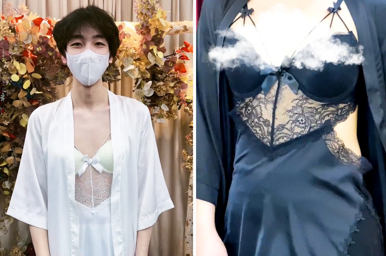 China Banned Women From Modeling Lingerie On Livestreams So Men Started Doing It Instead