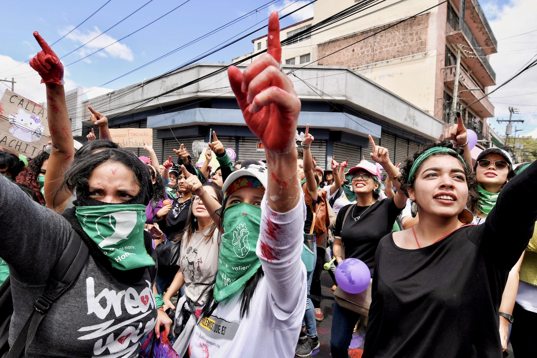 honduras women protest contraception morning after pill