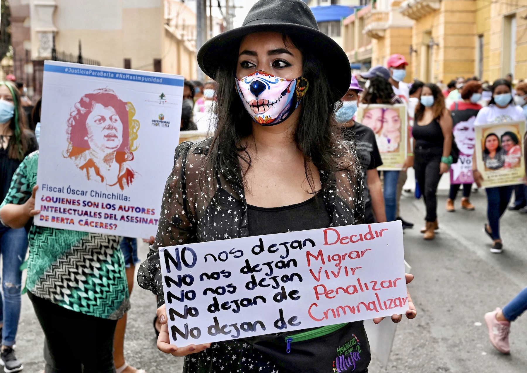 honduras womens day protest abortion contraception