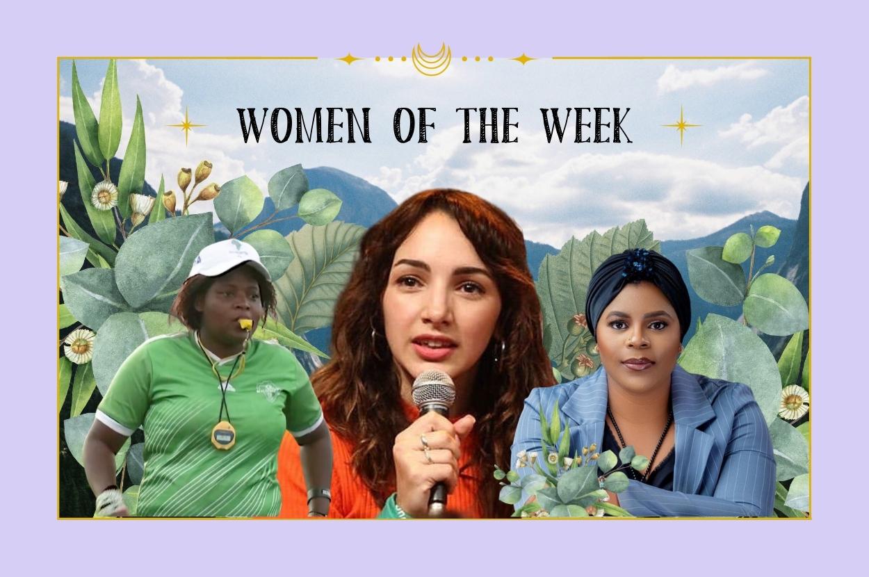 Women Of The Week: Argentinian Actress Thelma Fardin, Nigerian Uber And Congo Soccer Coach