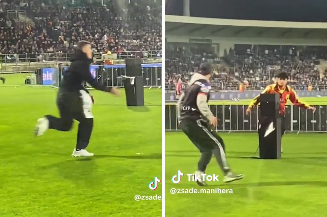 Multiple People Ran Onto The Field During A New Zealand Rugby Match And It Was Absolute Chaos