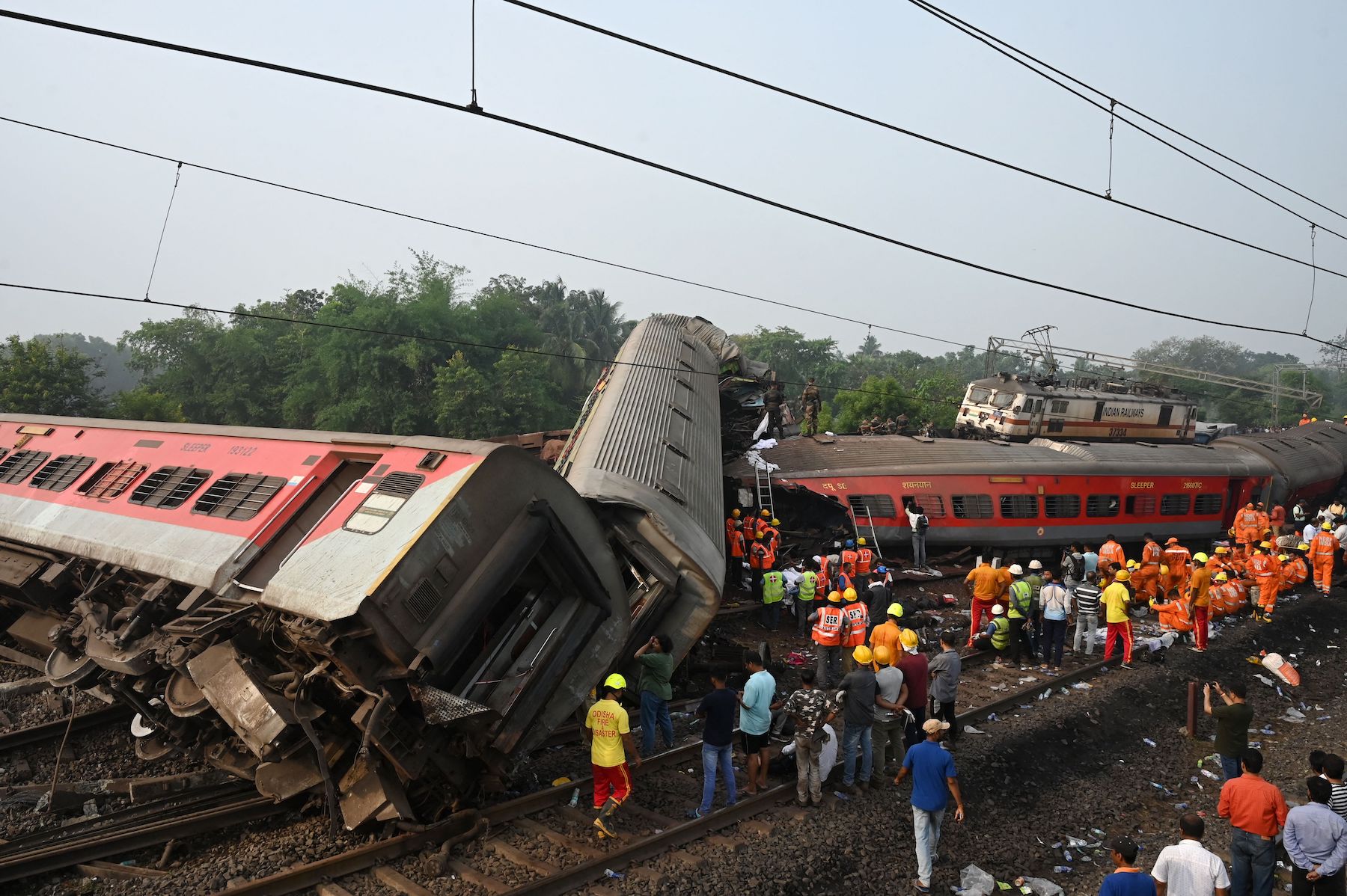 Three Trains Collided In India And At Least 295 People Are Dead And 1,175 Injured