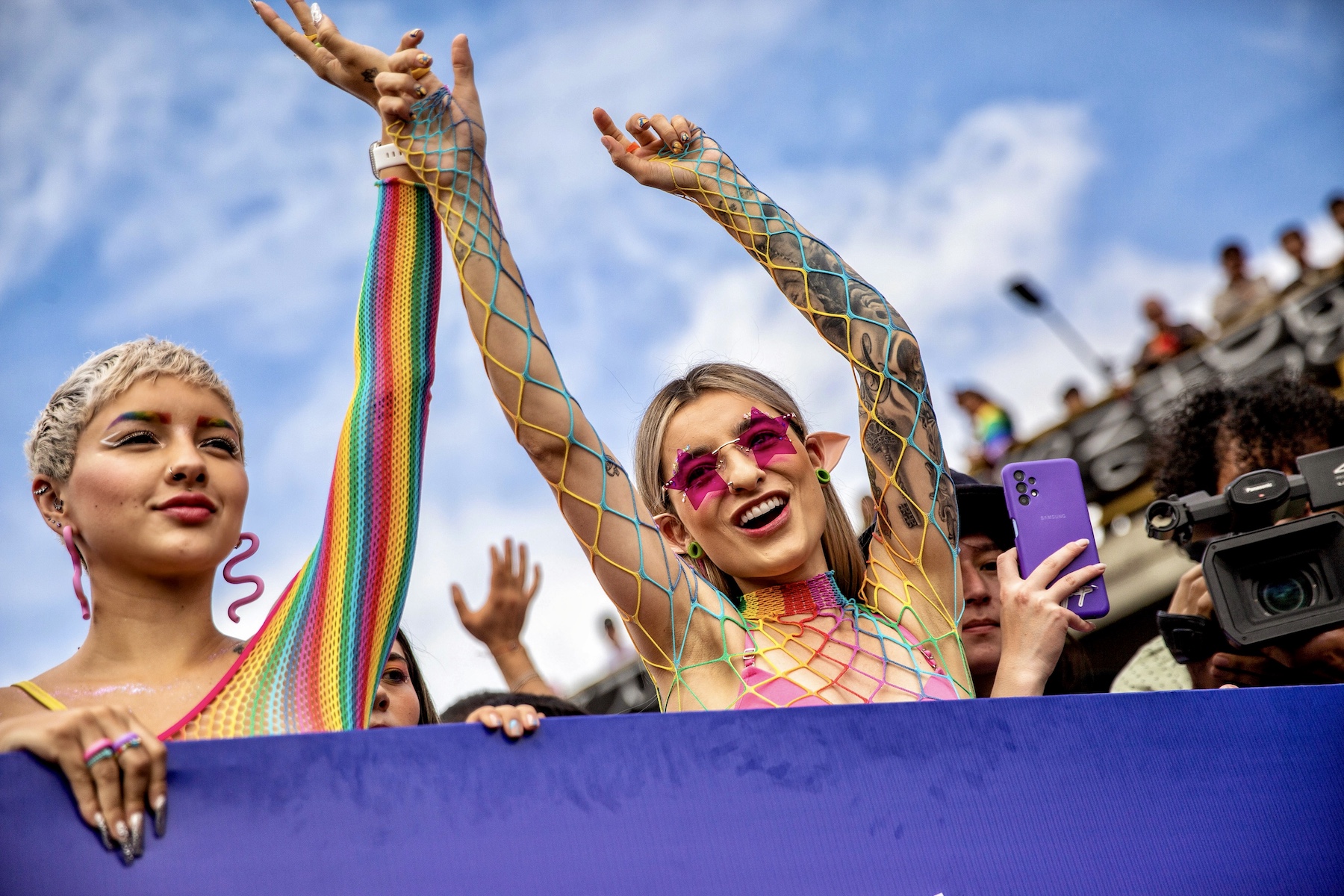 More Than 100,000 People In Colombia Held Its Biggest Ever Pride Parade To Celebrate LGBTQ Rights