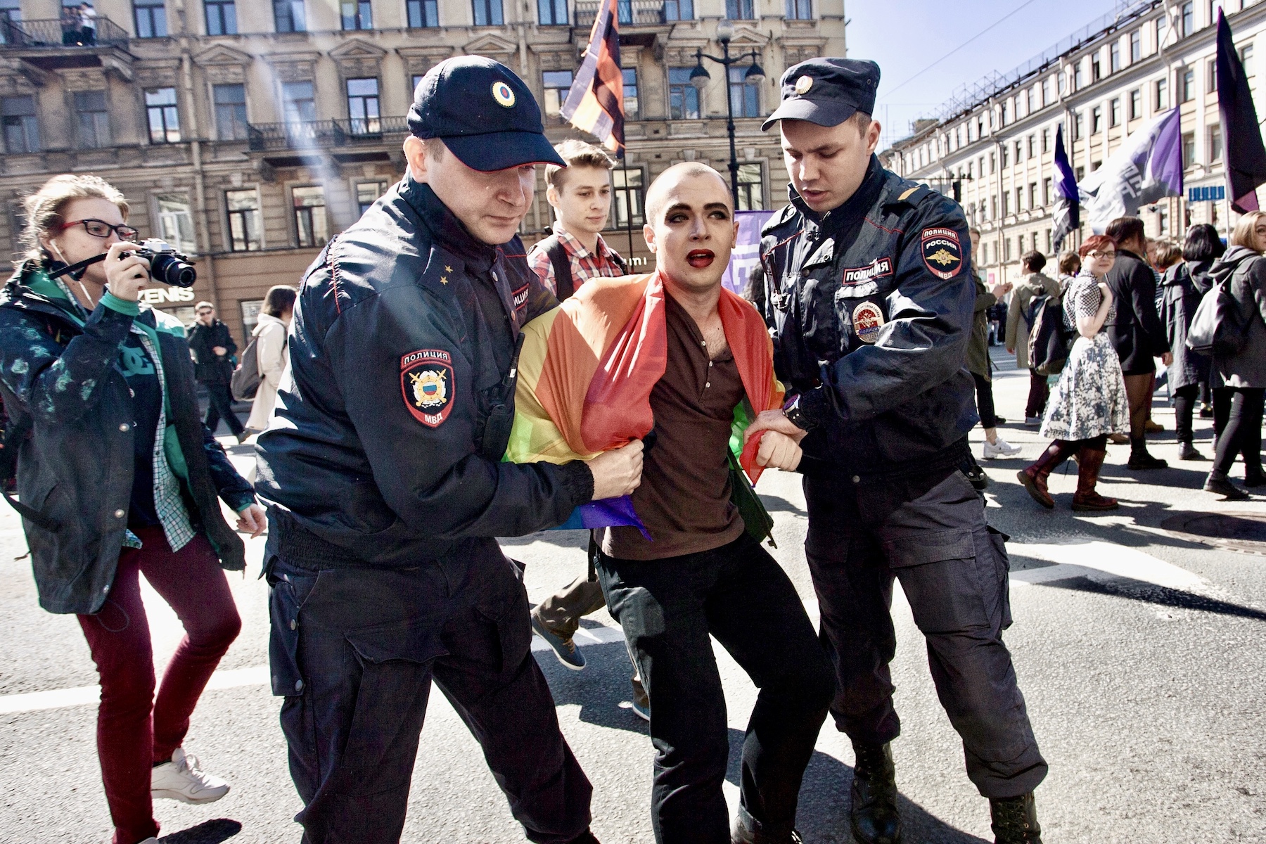 russia lgbt pride arrest