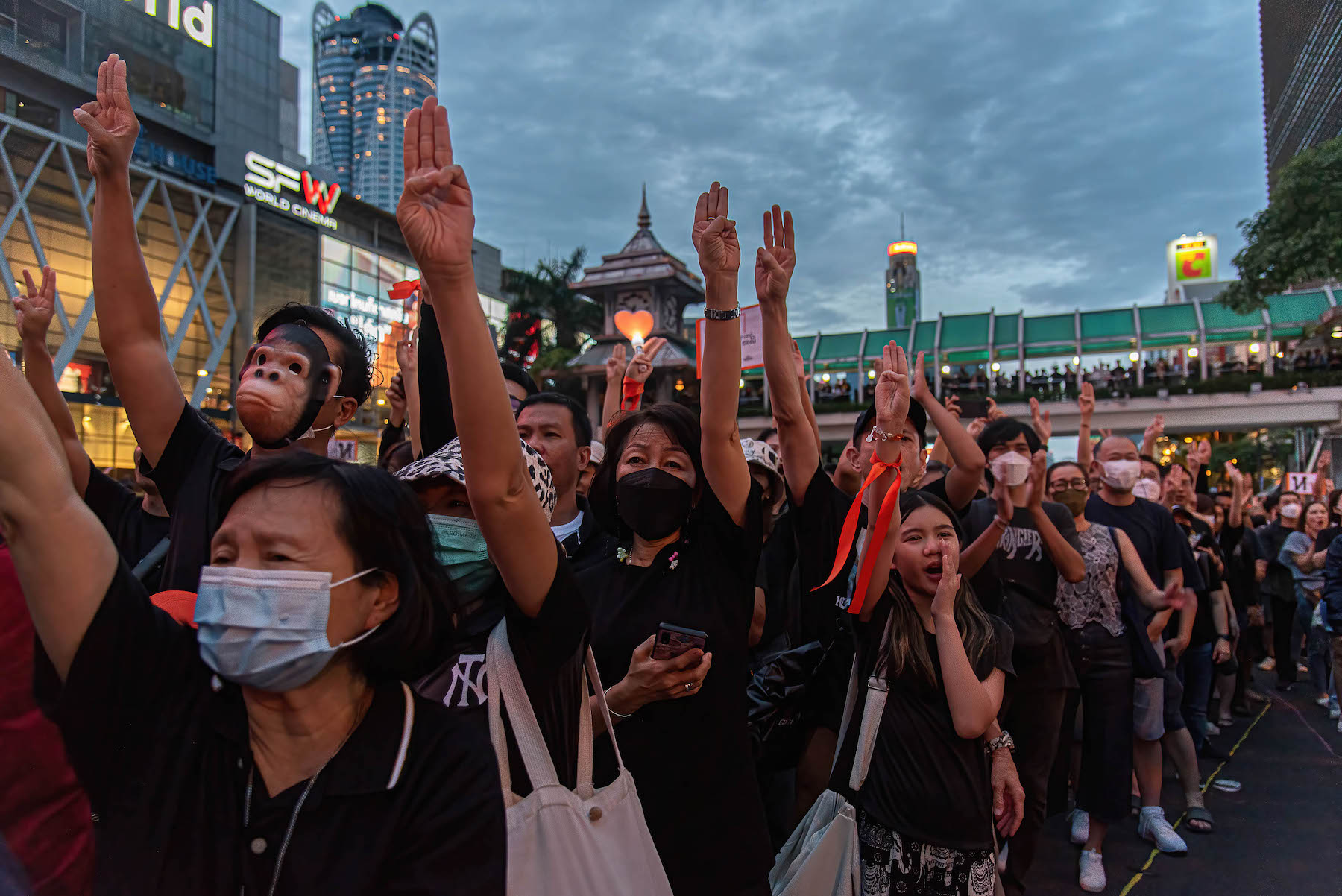 thailand pro democracy protester