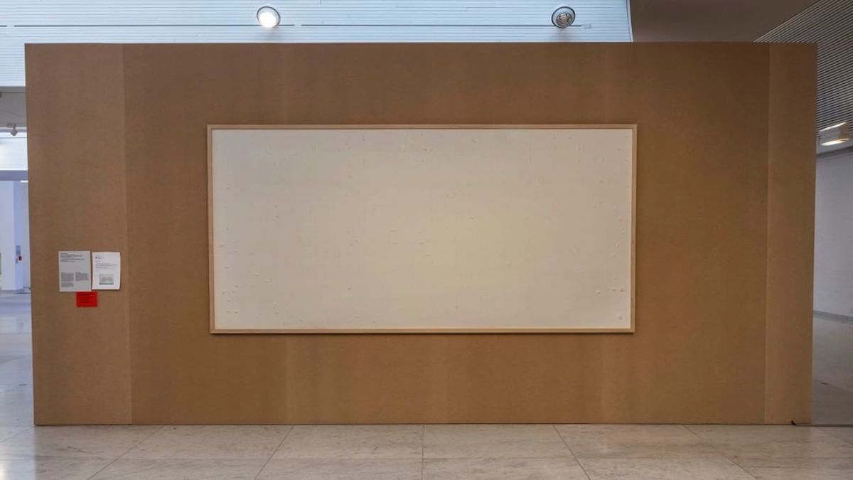 This Danish Artist Was Ordered To Repay The Museum For Submitting Blank Canvas