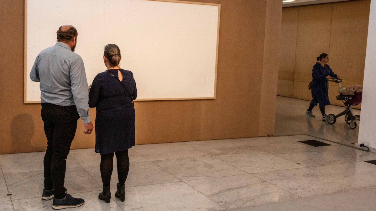This Danish Artist Was Ordered To Repay The Museum For Submitting Blank Canvas