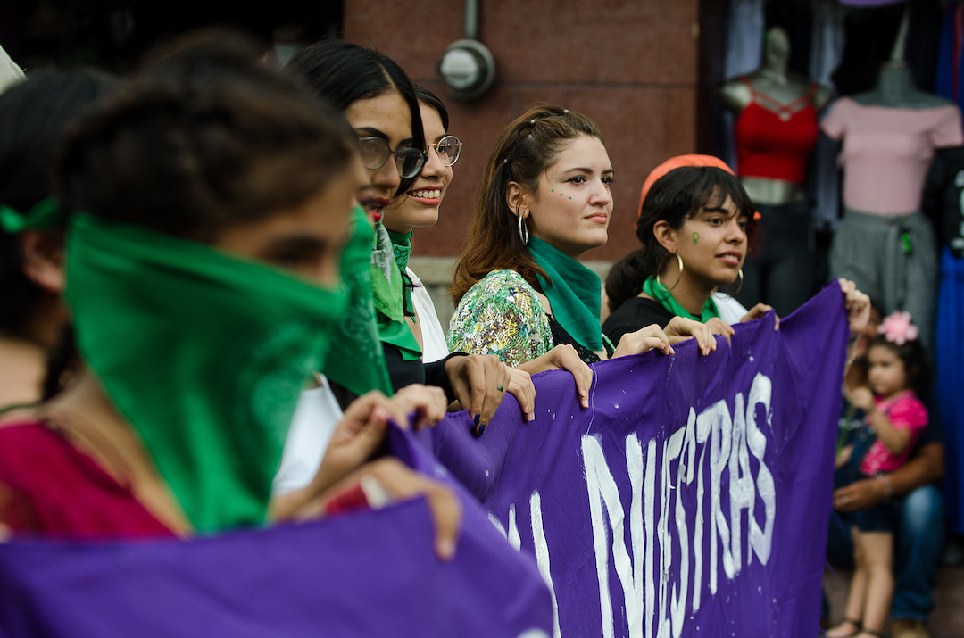mexico abortion protest women