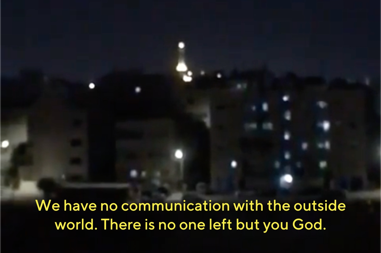 People In Gaza Are Resorting To Using Mosque Speakers To Communicate After Israel Bombed It Into A Blackout