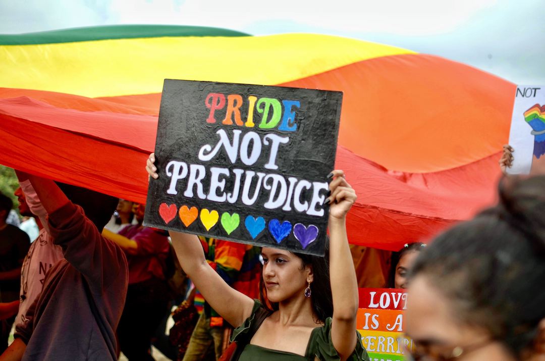 india lgbtq pride protest prejudice