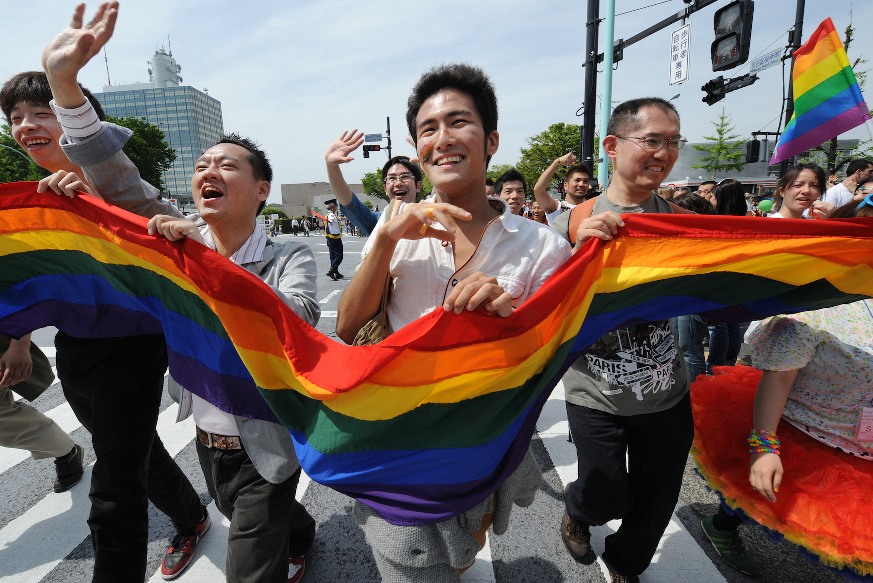 japan tokyo rainbow parade lgbtq