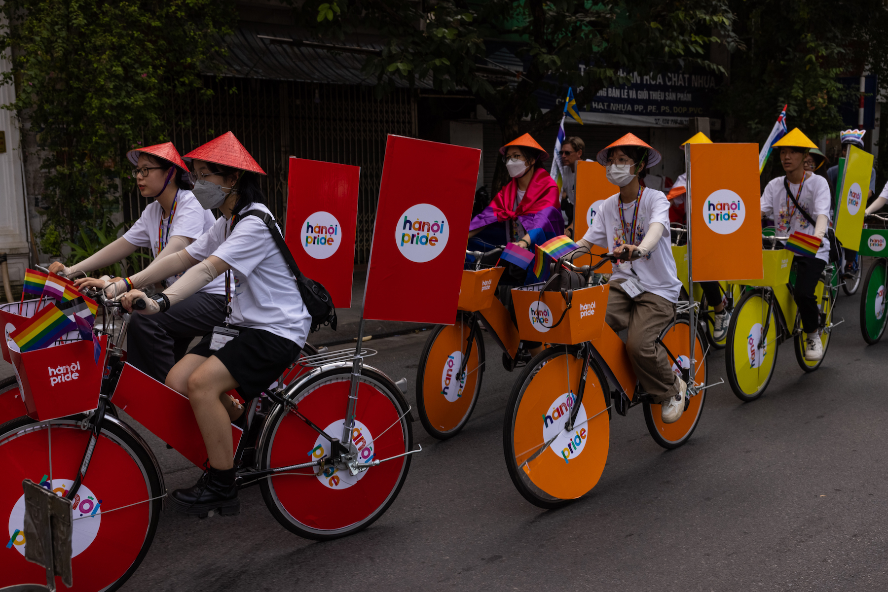 lqbtq pride parade 2023 in hanoi vietnam