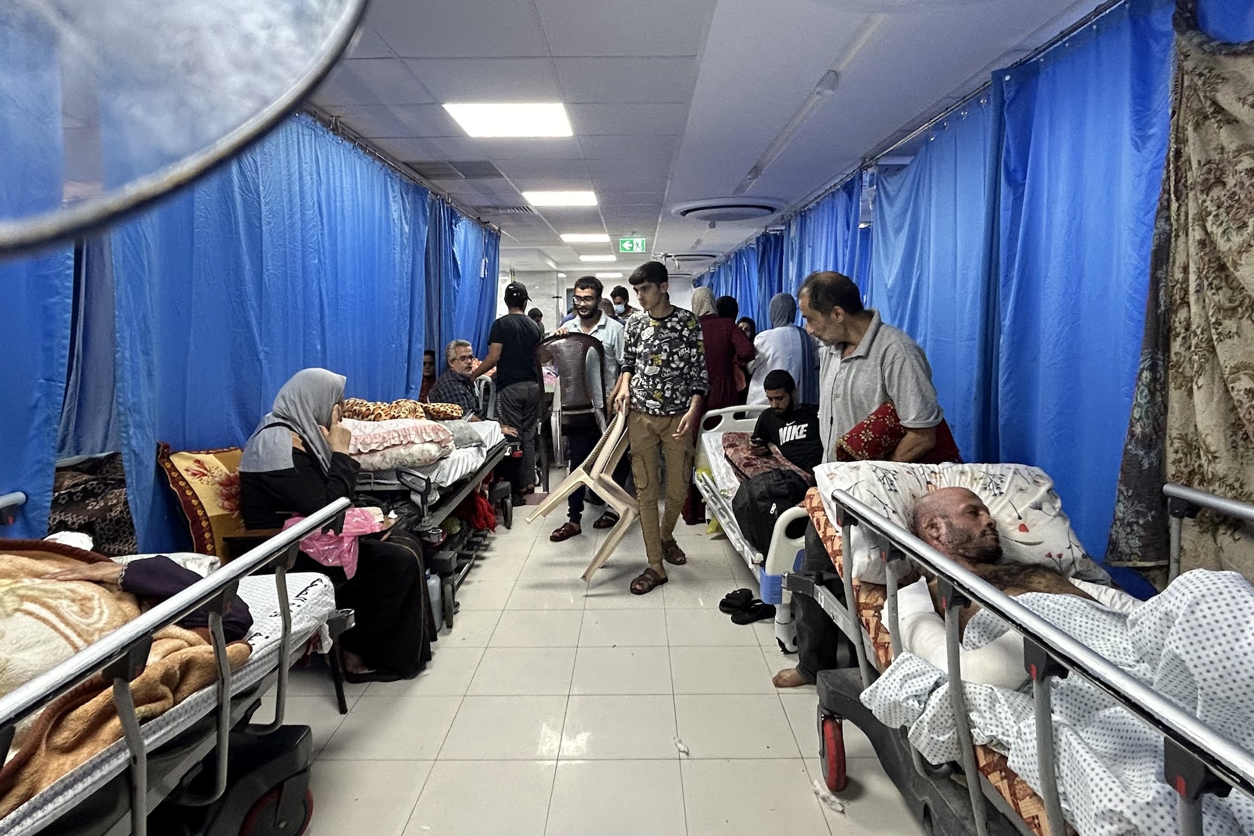 gaza al shifa patients israel attack siege