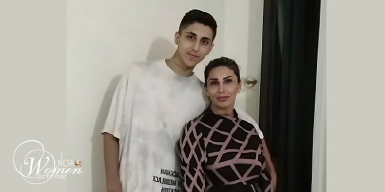 iran mom mahsa yazdani jailed son