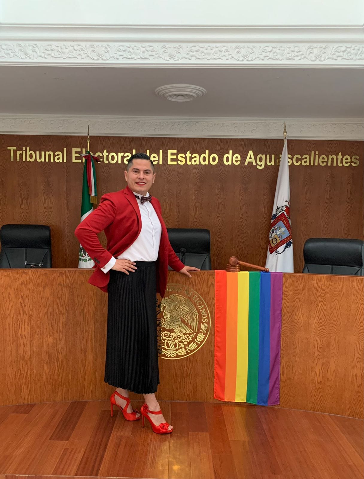 mexico first nonbinary judge Jesús Ociel Baena