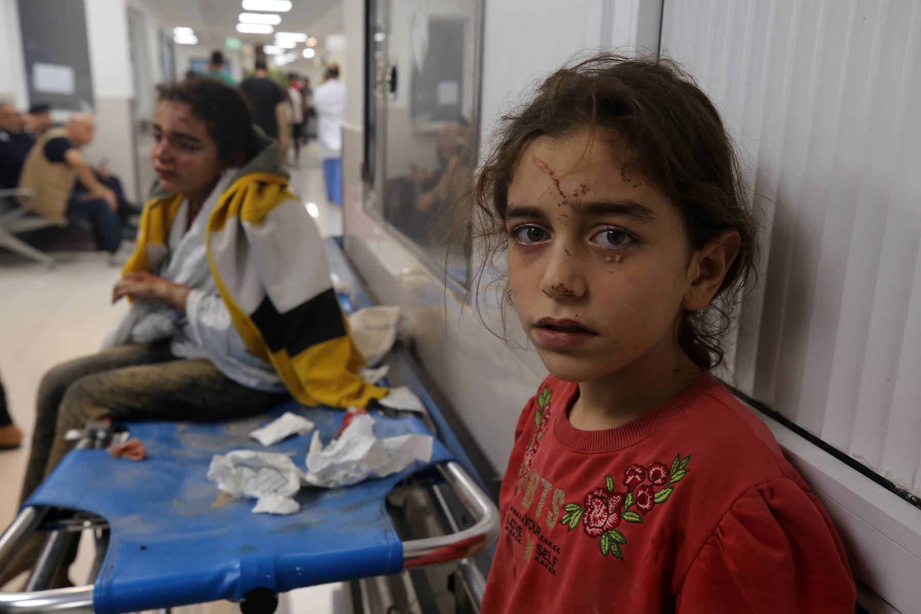 palestine children injured gaza