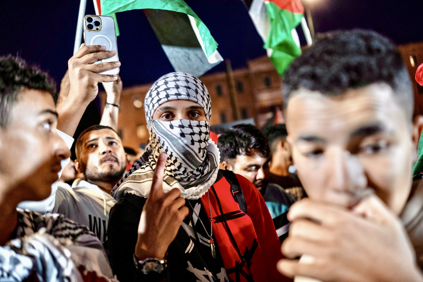 palestine protest israel war hamas greece europe hate crime