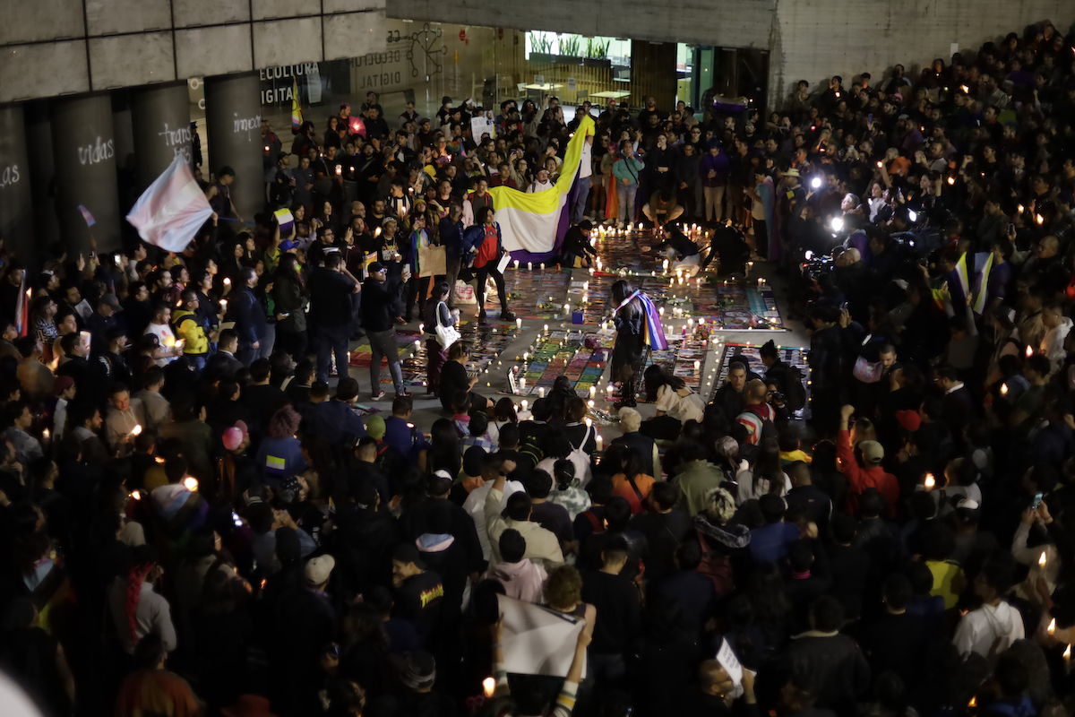 protests to demand clarification of the death of magistrate Jesus Ociel Baena Saucedo mexico