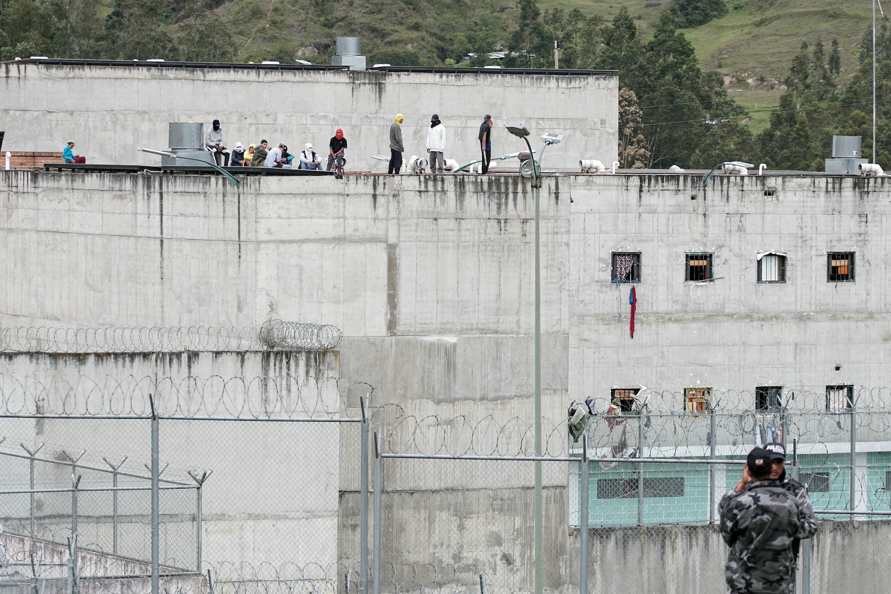 Inmates Turi prison Ecuador