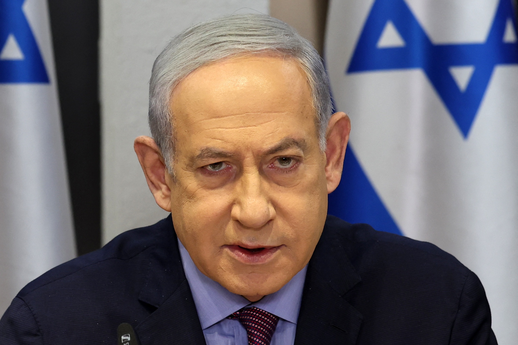 Israeli Prime Minister Netanyahu chairs Cabinet meeting