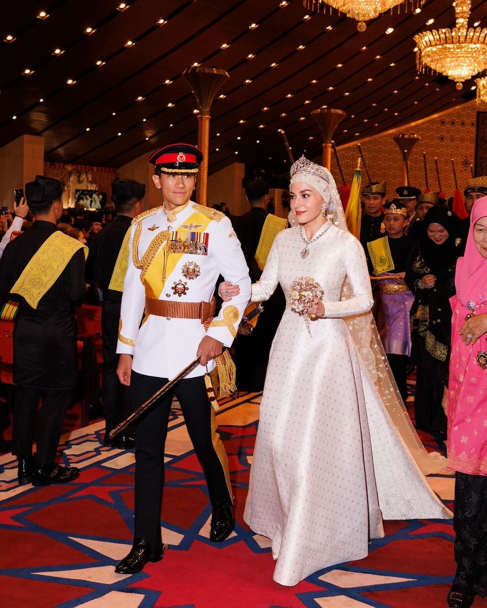 Anisha Rosnah and Mateen married brunei prince