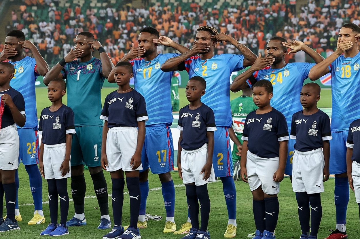 The DR Congo Football Team Protested The Silence Over The Massacre In Their Country Before Their Africa Cup Match