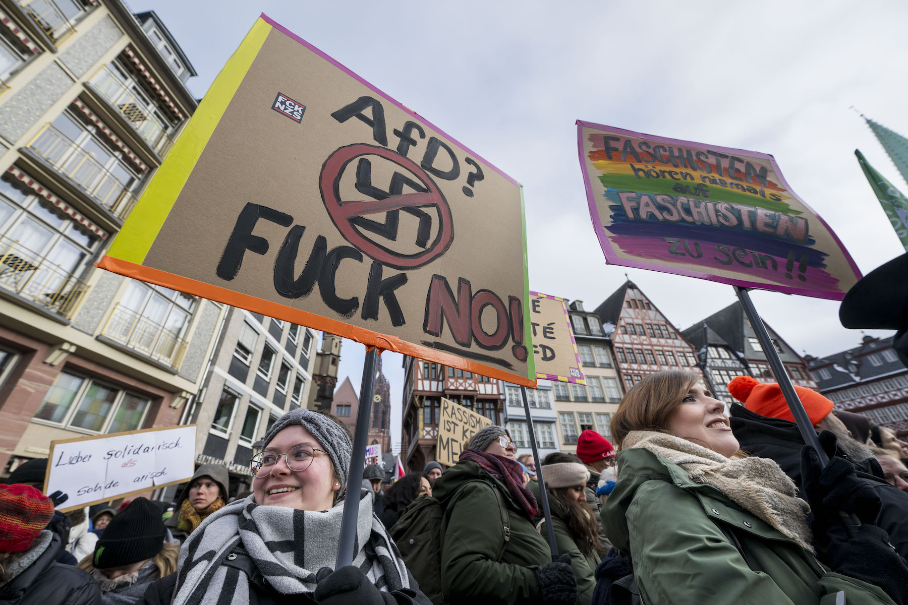 Germany protest against AfD rise