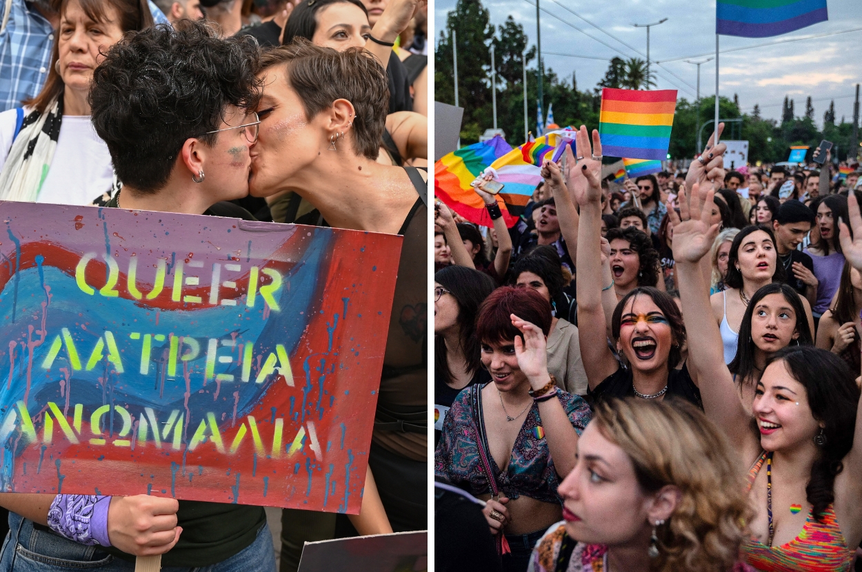 In A Landmark Moment, Greece Has Become The First Orthodox Christian Country To Legalize Same-Sex Marriage