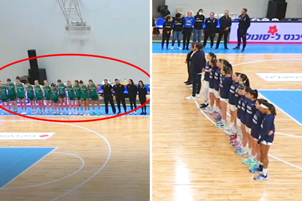 Ireland’s Women’s Basketball Team Refused To Shake Hands With Israel’s Team Before Their Game