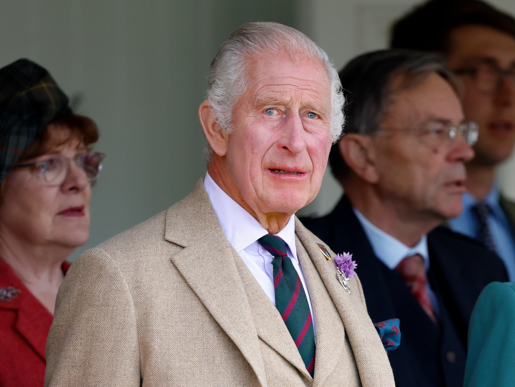 King Charles attends The Braemar Gathering 2023