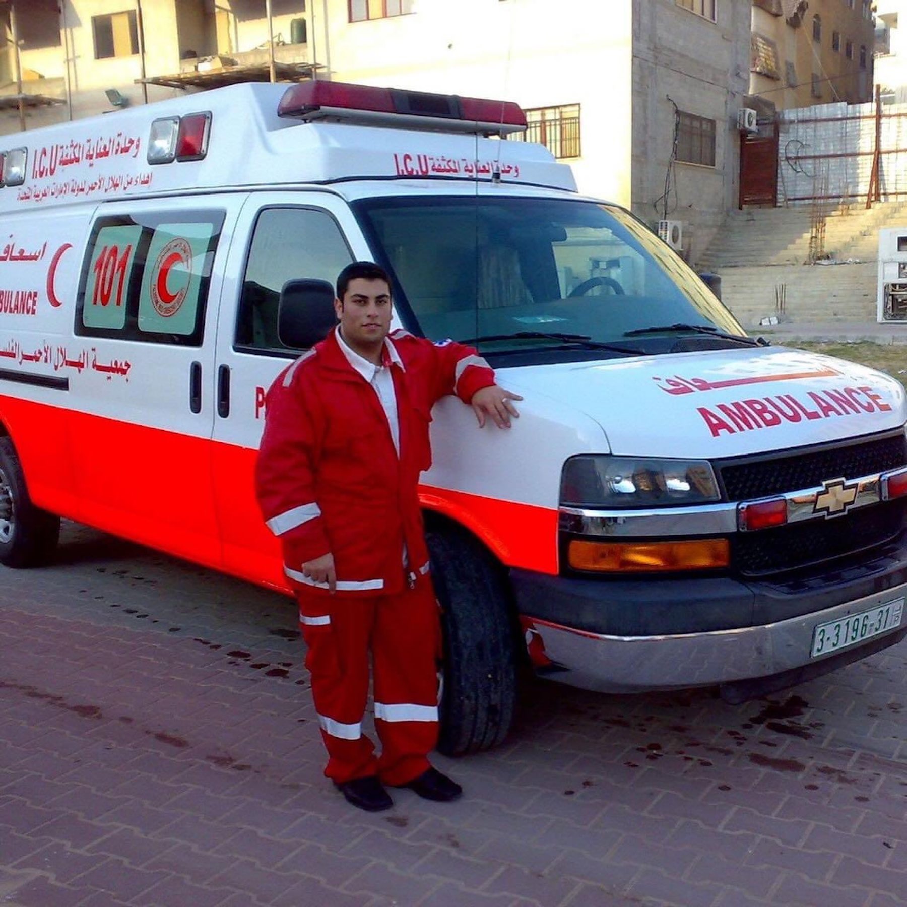 Red Crescent ambulance