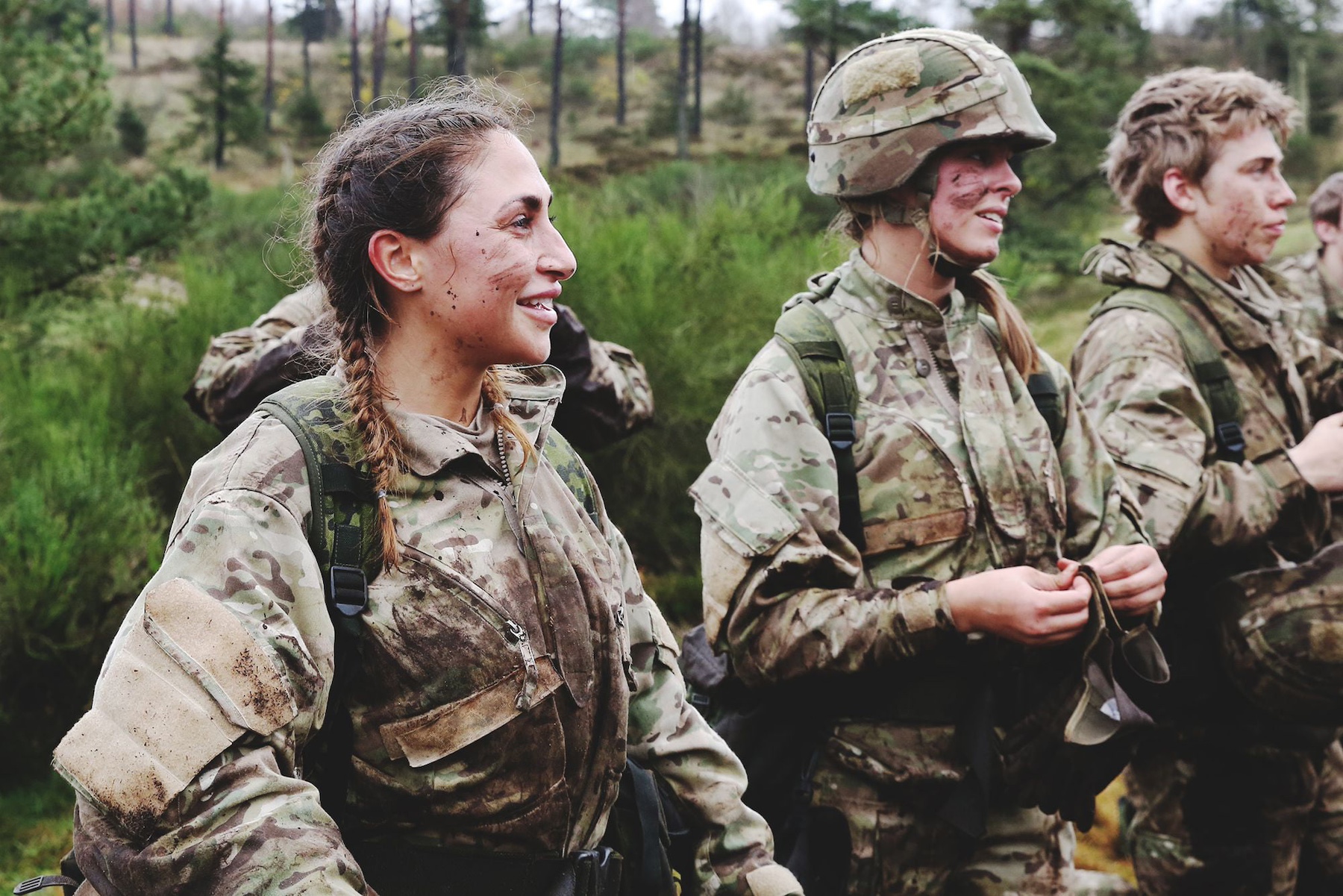 denmark women soldier military volunteer