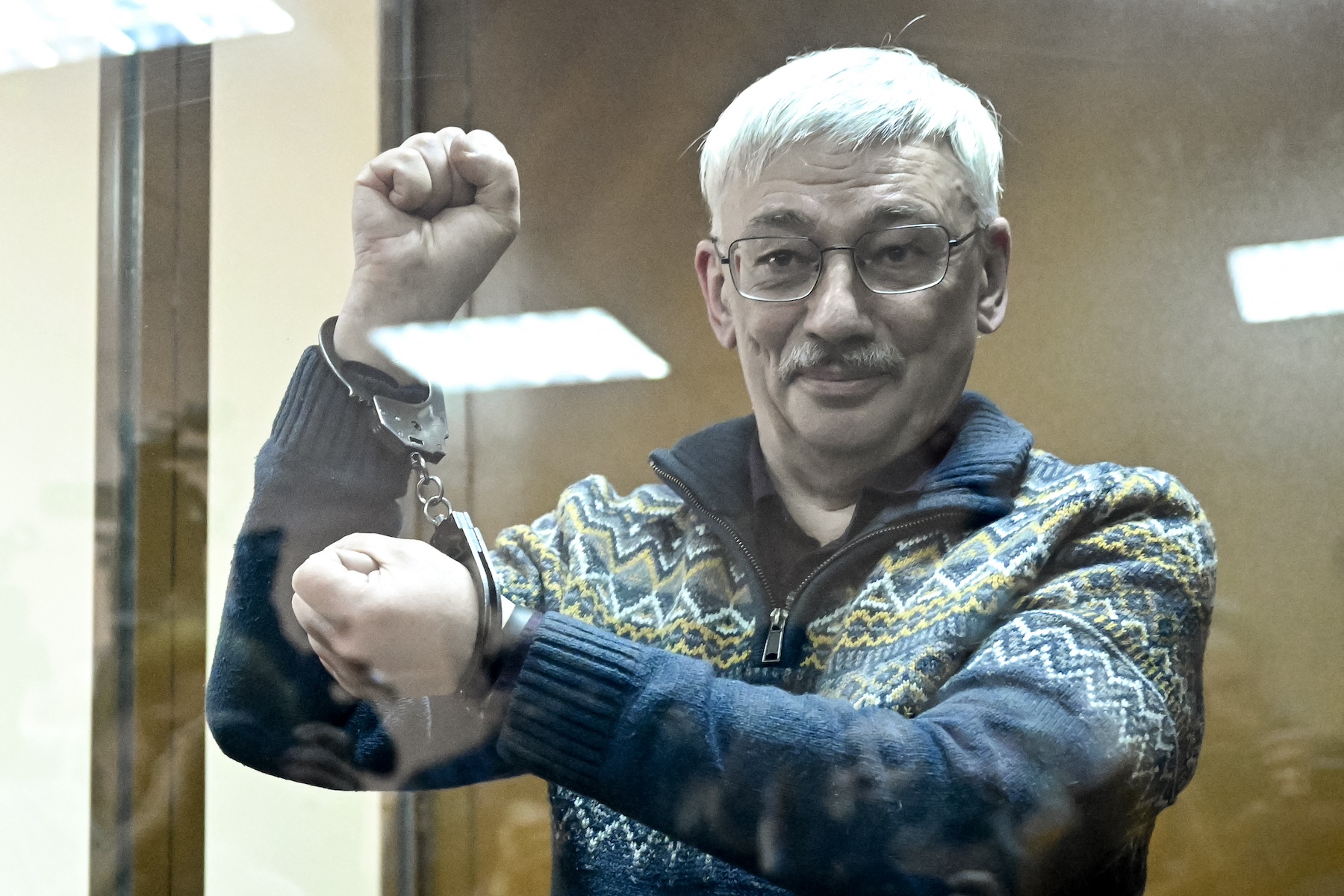 Oleg Orlov co chair nobel prize jailed russia