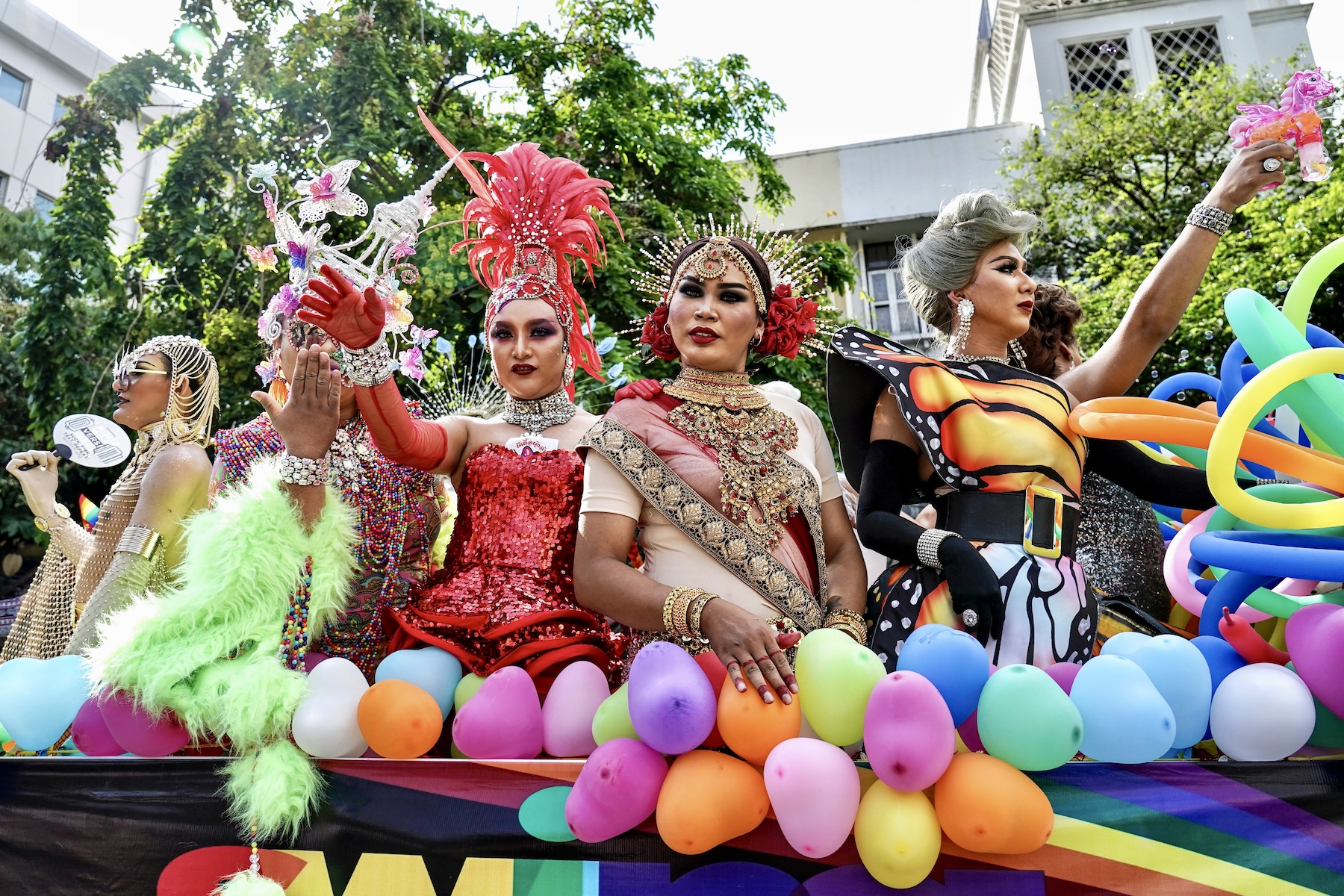 thailand pride drag queens traditional bangkok