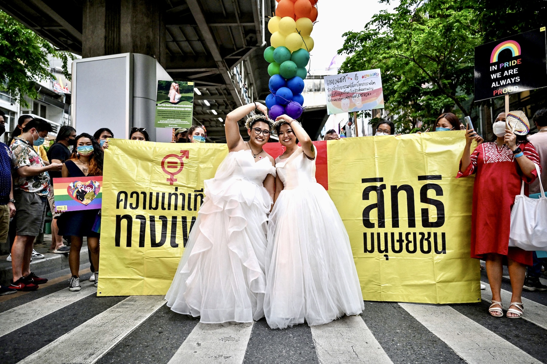 thailand same sex marriage brides pride