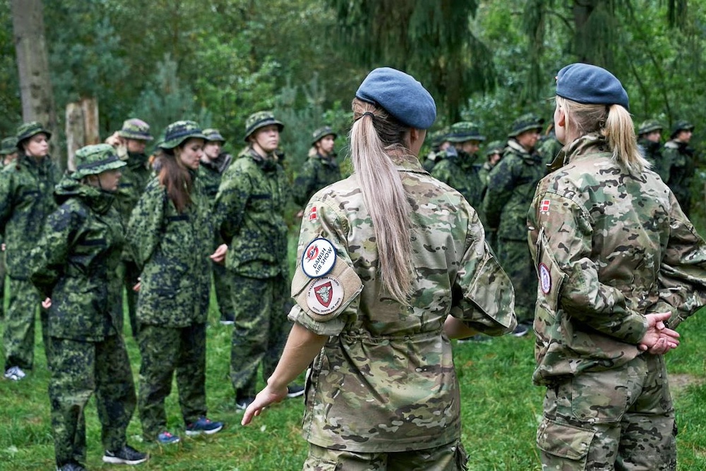 women serve military denmark