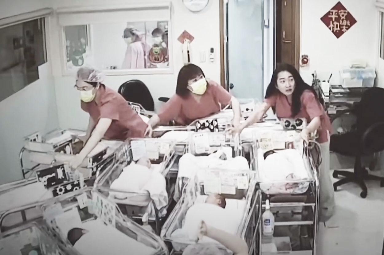 These Taiwanese Nurses Rushed To Protect Babies When The Earthquake Hit And People Say They’re Heroes